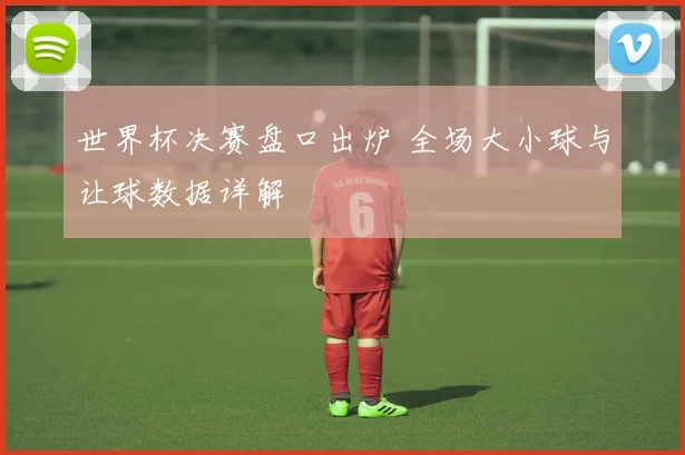 世界杯决赛盘口出炉 全场大小球与让球数据详解